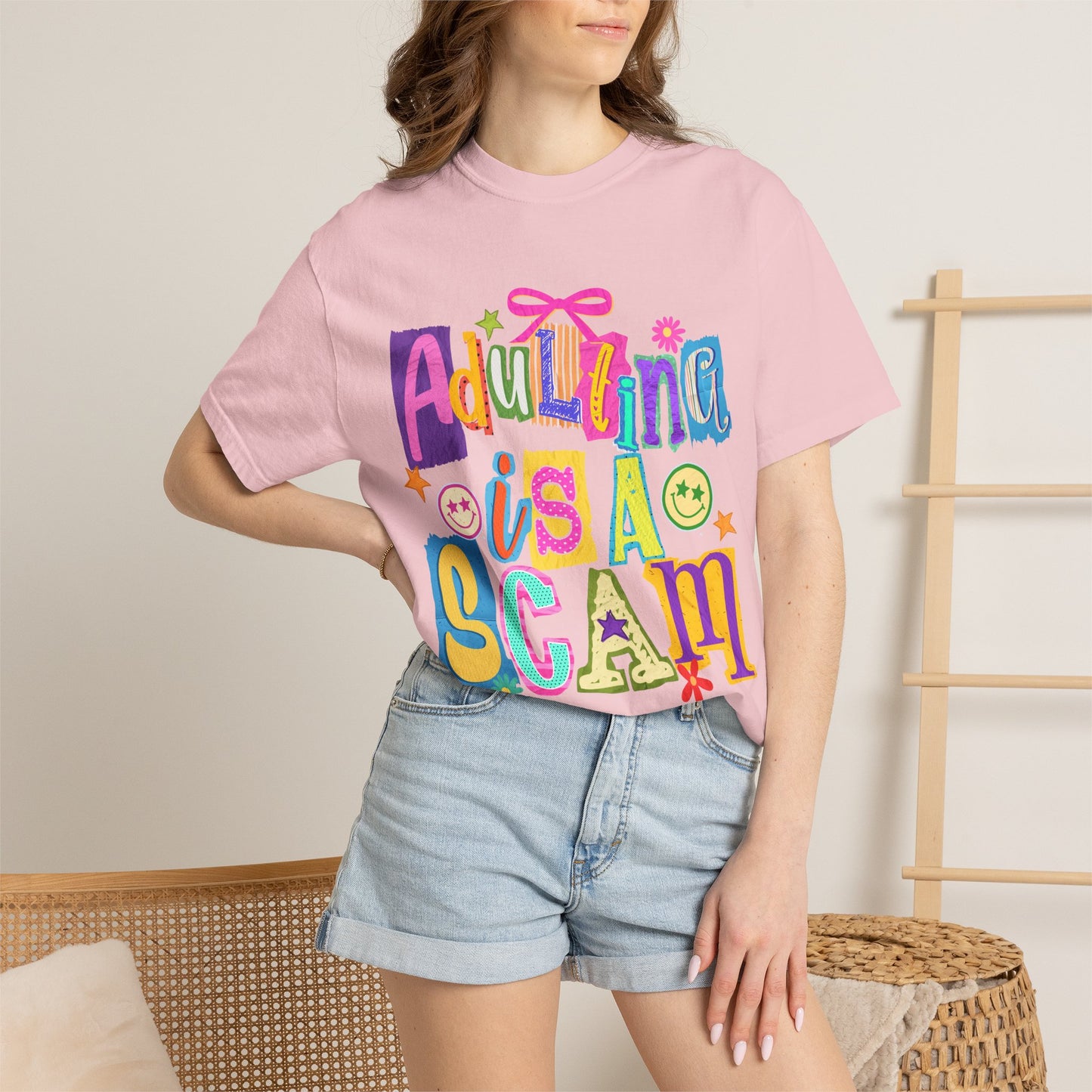 Adulting Is A Scam T-Shirt