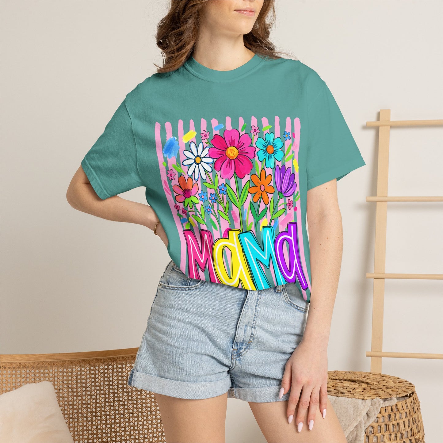 Mama Floral T-Shirt