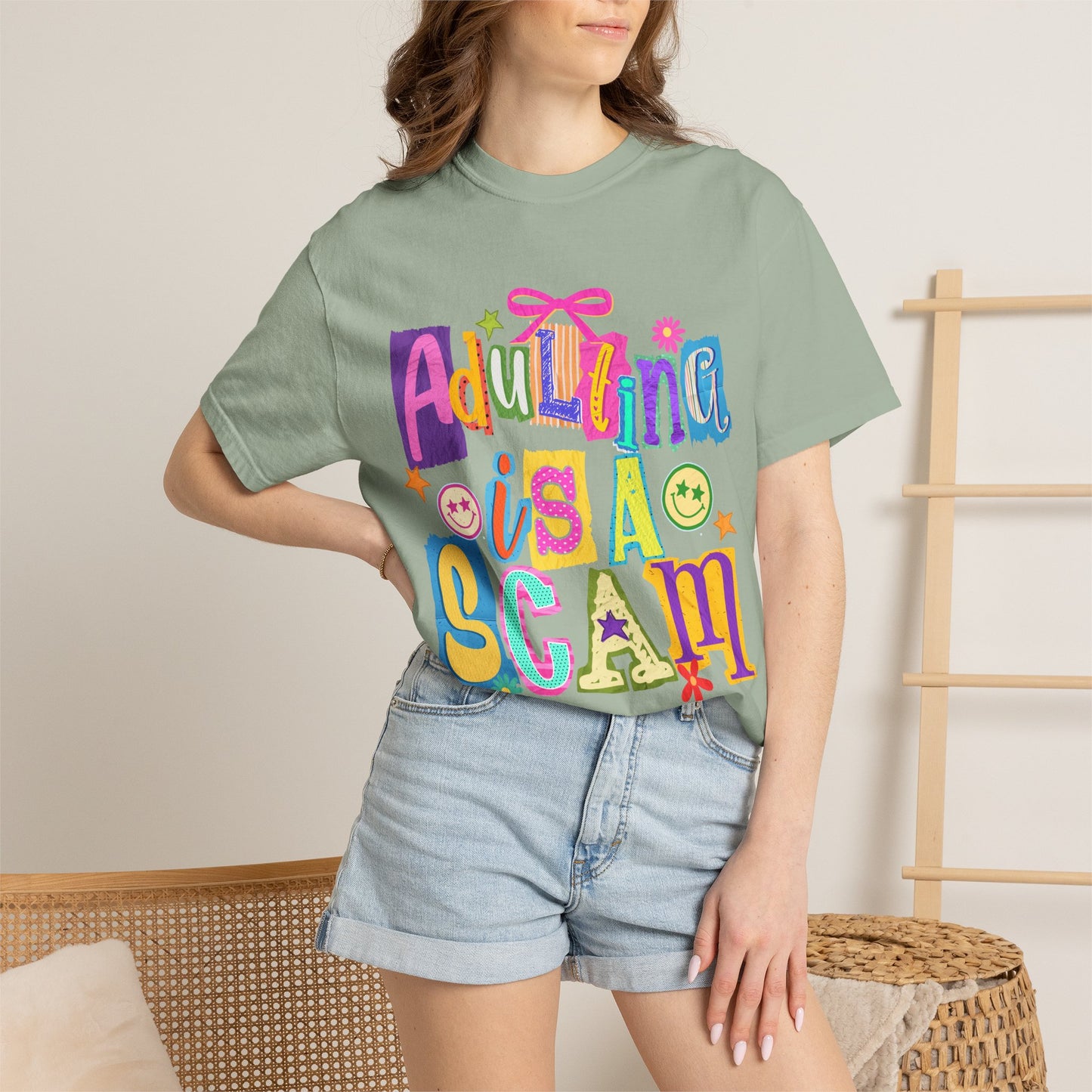 Adulting Is A Scam T-Shirt
