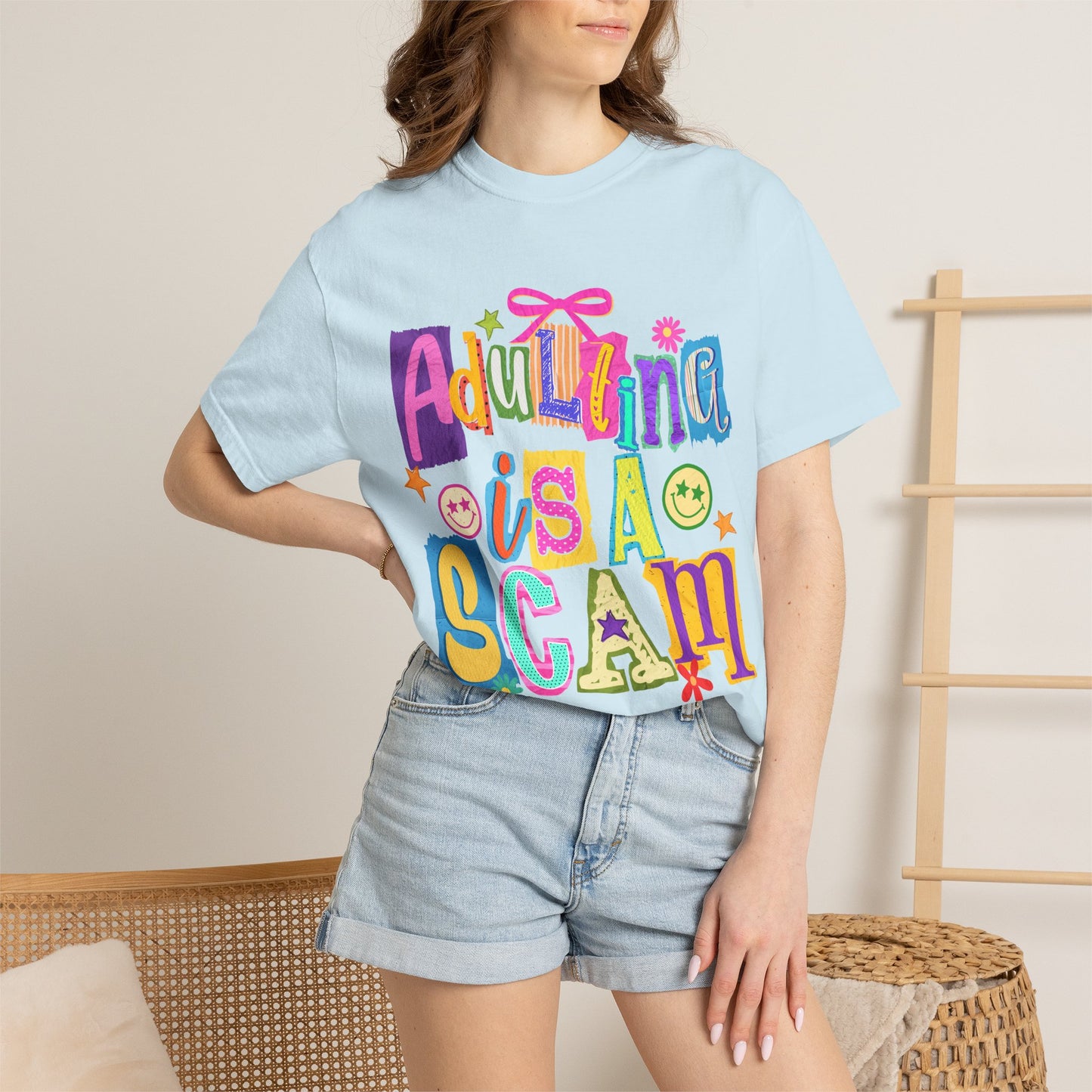 Adulting Is A Scam T-Shirt